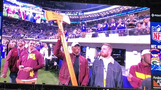 Axe at Vikings game