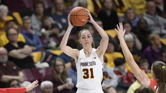 2018 - University of Minnesota Gopher Women Basketball host Cornell