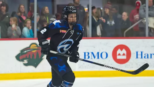 Lee Stecklein with Minnesota Whitecaps