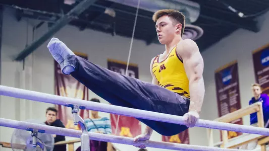 Mike Moran at Maroon and Gold meet