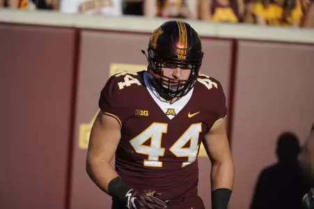 Gopher football vs Fresno State at TCF Bank Stadium, Sept. 4, 2018.  (Photo/Craig Lassig)