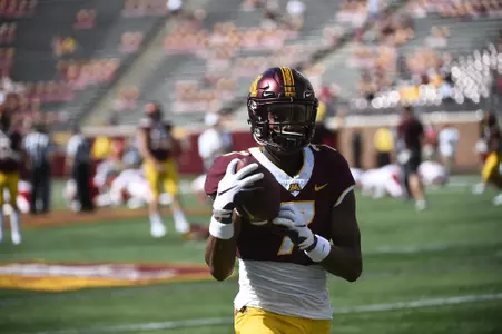 Football vs MIAMI (OH) at TCF Bank Stadium, Sept. 15, 2018.  (Photo/Craig Lassig)