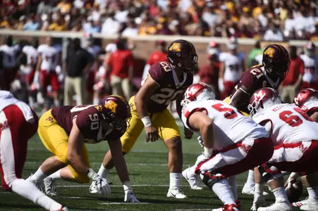 Football vs MIAMI (OH) at TCF Bank Stadium, Sept. 15, 2018. (Photo/Craig Lassig)