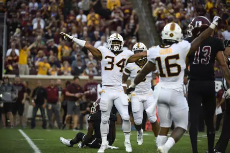 Football vs New Mexico State Thursday, August 30, 2018. (Photo/Craig Lassig)