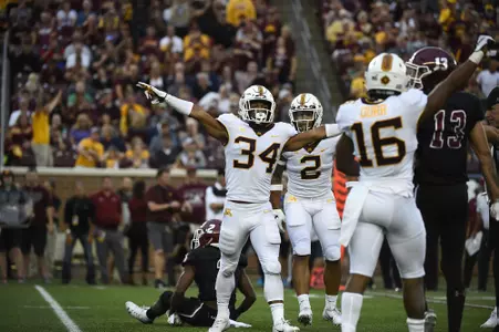 Football vs New Mexico State Thursday, August 30, 2018. (Photo/Craig Lassig)