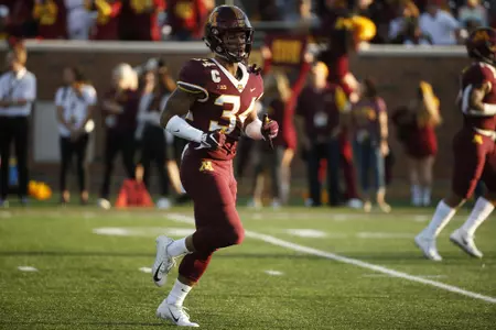 Antonio Shenault (34)
NCAA Football: Fresno State v Minnesota
©2018 Bruce Kluckhohn
#612-929-6010
bruce@brucekphoto.com