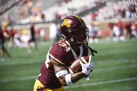 Football vs MIAMI (OH) at TCF Bank Stadium, Sept. 15, 2018. (Photo/Craig Lassig)