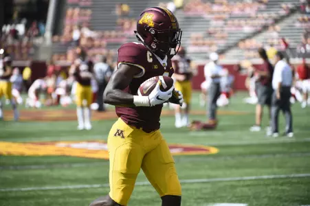 Football vs MIAMI (OH) at TCF Bank Stadium, Sept. 15, 2018. (Photo/Craig Lassig)