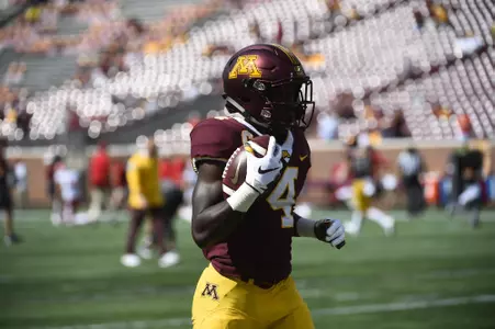 Football vs MIAMI (OH) at TCF Bank Stadium, Sept. 15, 2018. (Photo/Craig Lassig)