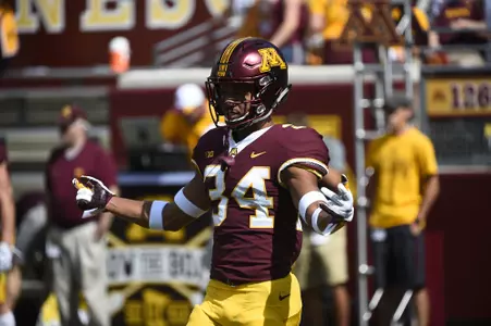 Football vs MIAMI (OH) at TCF Bank Stadium, Sept. 15, 2018. (Photo/Craig Lassig)