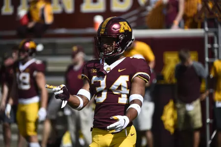 Football vs MIAMI (OH) at TCF Bank Stadium, Sept. 15, 2018. (Photo/Craig Lassig)