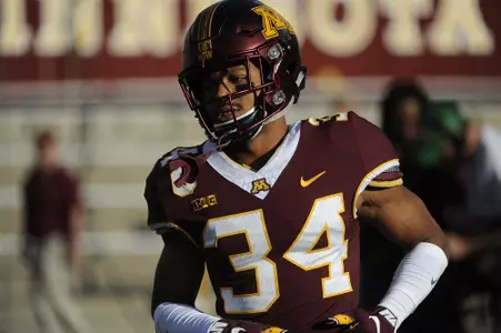 Gopher football vs Fresno State at TCF Bank Stadium, Sept. 4, 2018. (Photo/Craig Lassig)