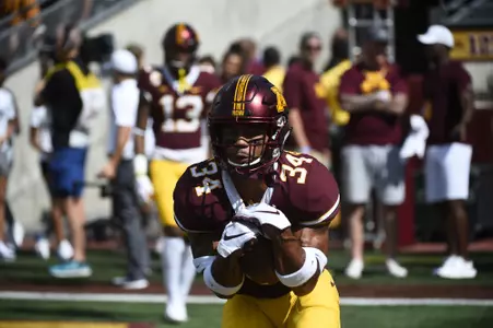 Football vs MIAMI (OH) at TCF Bank Stadium, Sept. 15, 2018. (Photo/Craig Lassig)