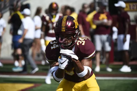 Football vs MIAMI (OH) at TCF Bank Stadium, Sept. 15, 2018. (Photo/Craig Lassig)