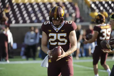 Gopher football vs Fresno State at TCF Bank Stadium, Sept. 4, 2018.  (Photo/Craig Lassig)