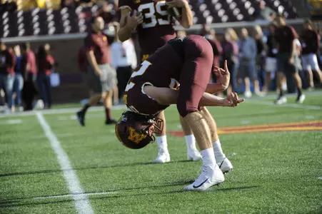 Gopher football vs Fresno State at TCF Bank Stadium, Sept. 4, 2018.  (Photo/Craig Lassig)