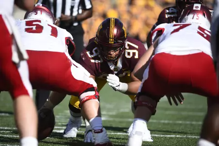 Football vs MIAMI (OH) at TCF Bank Stadium, Sept. 15, 2018.  (Photo/Craig Lassig)