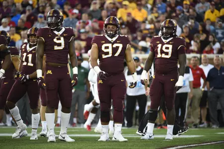 Gopher football vs Fresno State at TCF Bank Stadium, Sept. 4, 2018.  (Photo/Craig Lassig)