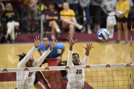 2018 - University of Minnesota Volleyball hosts Penn State
-- Copyright Christopher Mitchell / SportShotPhoto.com