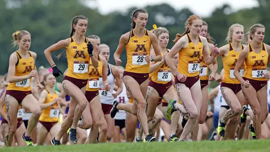 Gophers at 2018 Roy Griak Invitational