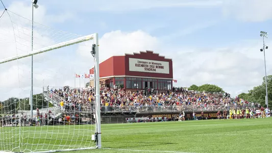 2018 - University of Minnesota Gopher Soccer hosts #1 Stanford
-- Copyright Christopher Mitchell / SportShotPhoto.com