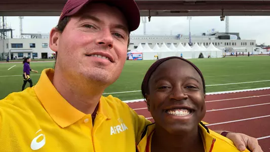 Ogunrinde and Miller at Continental Cup