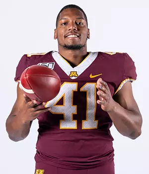 Minnesota Gophers linebacker Thomas Barber (41)
07/30/2019
Brad Rempel - University of Minnesota
brempel@umn.edu