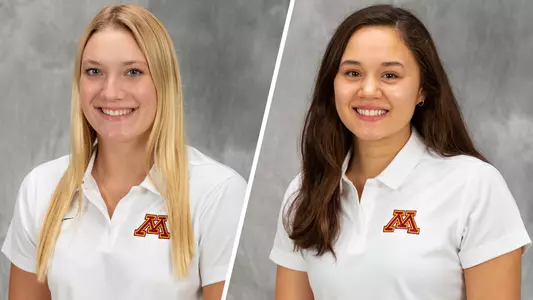 Caroline Anderson and Grace Wollschlager