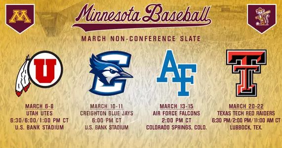 March Non-Conference Slate (baseball)