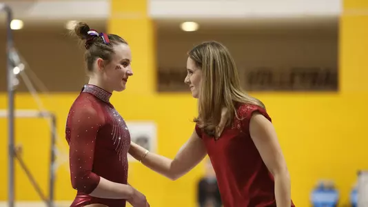 Lexy Ramler, Jenny HansenNCAA Gymnastics: Pitt at Minnesota©2019 Bruce Kluckhohn#612-929-6010bruce@brucekphoto.com