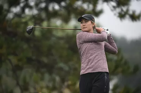 Round 1 of the women's ANNIKA Intercollegiate Golf Tournament at the Royal Golf Club in Lake Elmo MN, Sept. 16, 2018.  (Photo/Craig Lassig)
