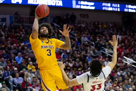 Minnesota Gophers forward Jordan Murphy (3)