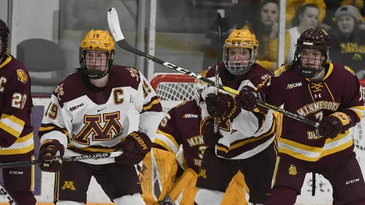 Minnesota vs Minnesota Duluth women's hockey