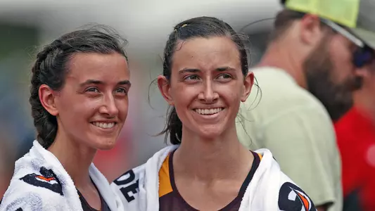 Megan Hasz and Bethany Hasz