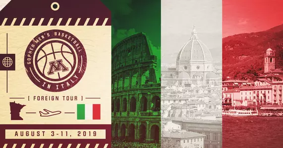 Italy tour banner