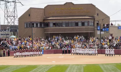 2014 - Minnesota Gopher Softball plays Auburn in NCAA Regionals for right to advance.
-- Copyright Christopher Mitchell / SportShotPhoto.com