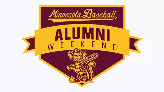 Gopher Baseball Alumni Weekend logo