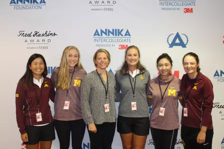 Annika with 2018-19 team