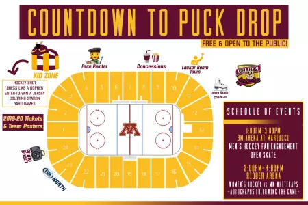 Countdown to Puck Drop Map