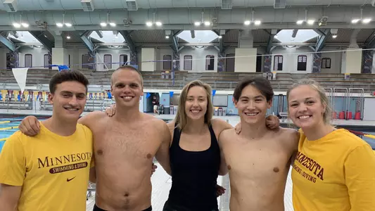 Gopher Swim Dive Captains