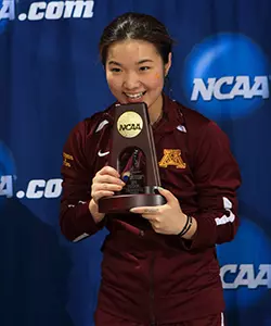The University of Minnesota women's Swimming and Diving Team compete at the 2015 Women's NCAA Swimming and Diving National Championships in Greensboro, NC. March 19-21, 2015