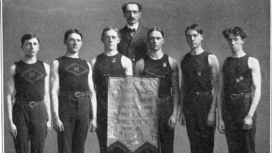 Timeline 1903 Gymnastics