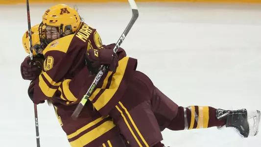 Emily Oden and Abbey Murphy