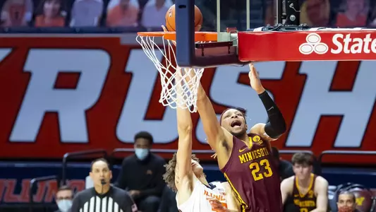 NCAA Basketball: Minnesota at Illinois