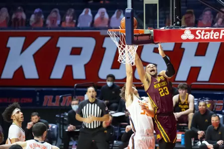 NCAA Basketball: Minnesota at Illinois