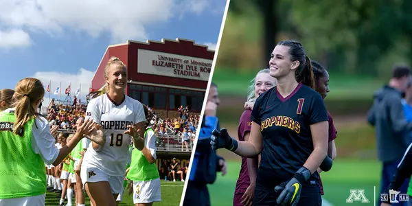 Athena Kuehn and Maddie Nielsen