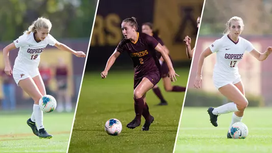Athena Kuehn, Makenzie Langdok and Celina Nummerdor