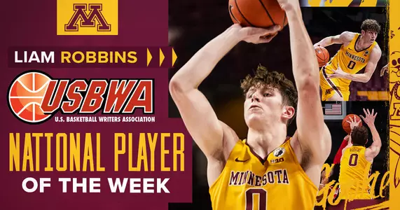Liam Robbins (National Player of the Week graphic)