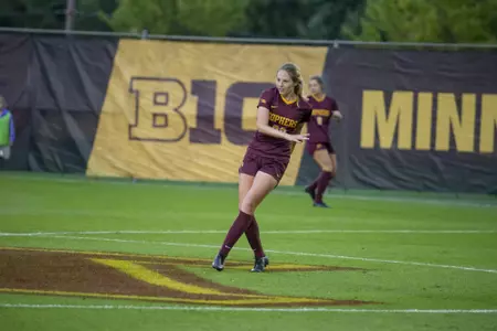 Paige Elliott (20)
NCAA Soccer: Penn State v Minnesota
©2019 Bruce Kluckhohn
#612-929-6010
bruce@brucekphoto.com