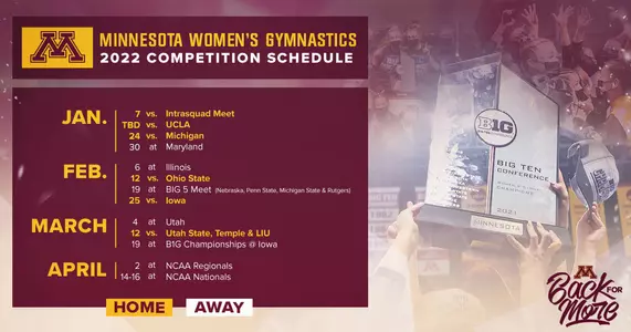 WGYM 2022 Schedule